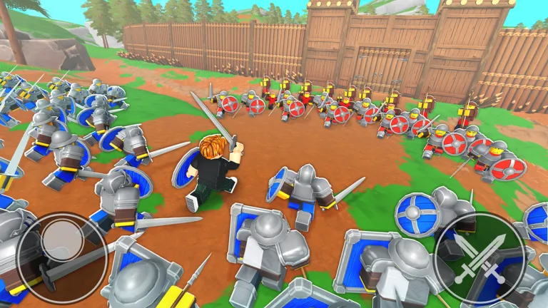 Command An Army official screenshot — army formations clashing